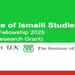 Zahid Ali Fellowship 2025 – IIS UK (£5,000 Research Grant)